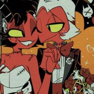 Moxxie & Millie Helluva Boss