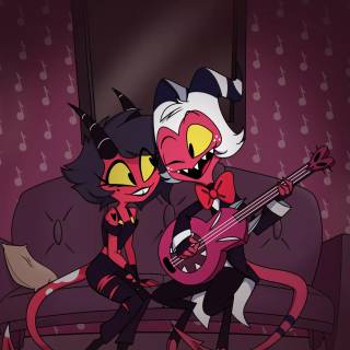 Moxxie & Millie Helluva Boss