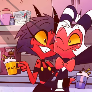 Moxxie & Millie Helluva Boss