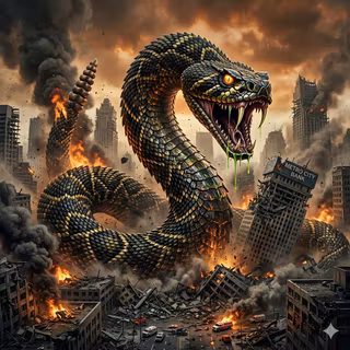 Diamondback Rattlesnake Kaiju