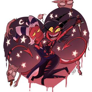 Millie x Moxxie Helluva Boss