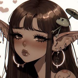 PFP cute aesthetic girl 