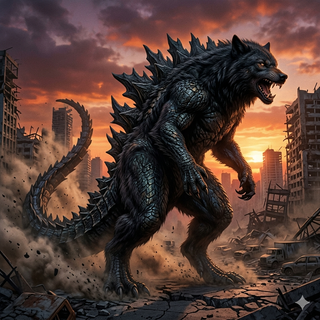 Black Wolfzilla