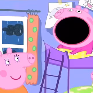 Funny Peppa pig wallpaper 