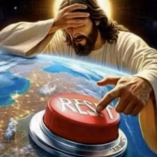 God resetting world meme wallpaper 