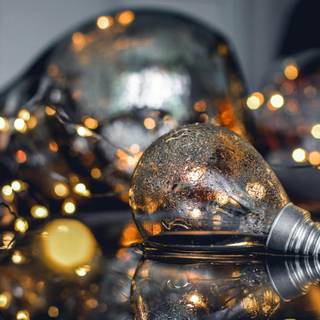 Lightbulb Reflection Lamp