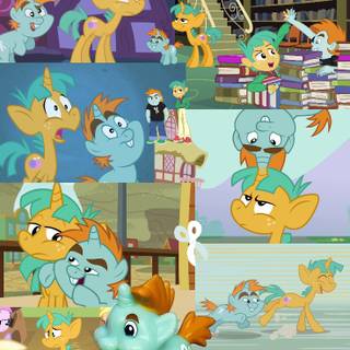My Little Pony Snips and Snails IPhone wallpaper