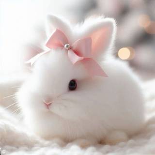 super cute bunny profile picture credits to sweetpea