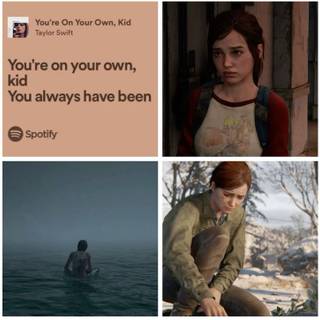 Young Ellie/ Older Ellie Moodboard from Pinterest 