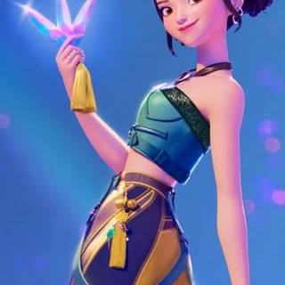 Zoey from Kpop Demon Hunters!
