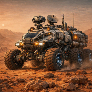 Martian car