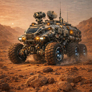 Martian car