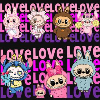 cute labubu wallpaper for you Himani!