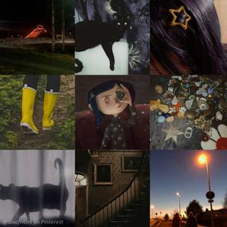 Coraline Moodboard from Pinterest 