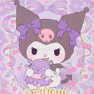 me and my bestie are doing this thing where im kuromi and shes my melody