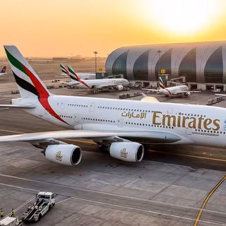 A a380 plane