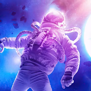 Astronaut In Another Universe 4k