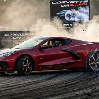Chevrolet Corvette drifting