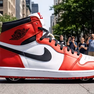 NIKE SHOE CAR
