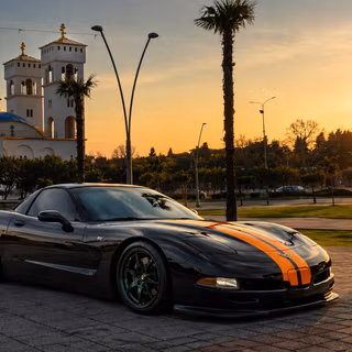Corvette 2003 Sunny DAY WALLPAPER HD ENHANCED
