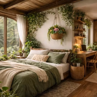 Nature bedroom