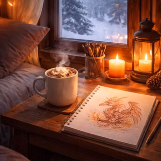 Cozy bedroom