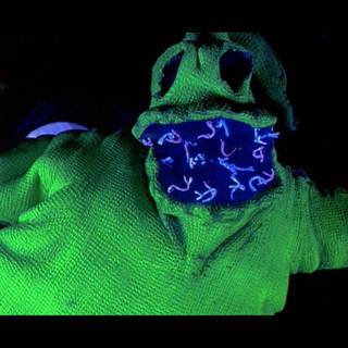 Oogie Boogie from the nightmare before christmas