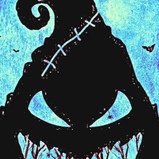Oogie Boogie from the nightmare before christmas