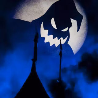 Oogie Boogie from the nightmare before christmas