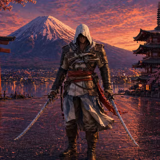 Assassin's Creed Black Flag - Resynced -  Tokyo Settings WALLPAPER HD