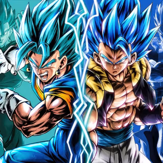 Vegito Blue And Gogeta Blue