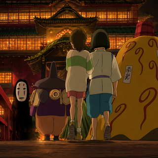 Spirited Away Anime Movie, Ghibli Studio - WALLPAPER HD ENHANCED