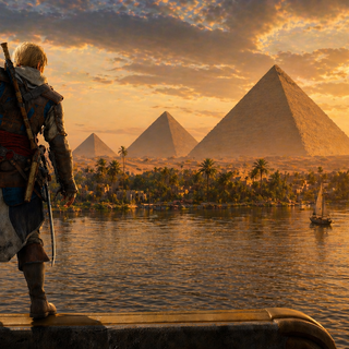 Assassin's Creed Black Flag - Resynced - Egypt Settings - Wallpaper HD