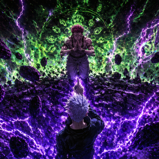 Satoru Gojo vs Sukuna UHD Wallpaper