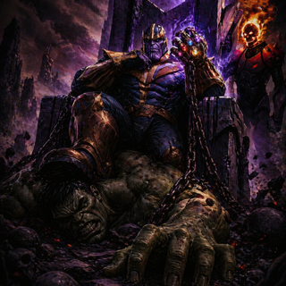 Thanos Hulk UHD Wallpaper