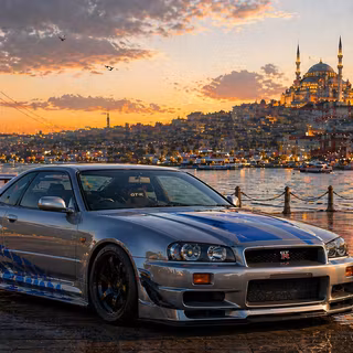 Nissan GT--R R34 Türkiye Istanbul Settings - WALLPAPER HD ENHANCED