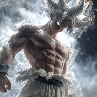 Goku  ui  from  ball s or dbs 