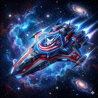 Columbus Blue Jackets Spaceship