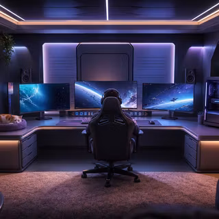 Gaming Room Style 2 - WALLPAPER HD