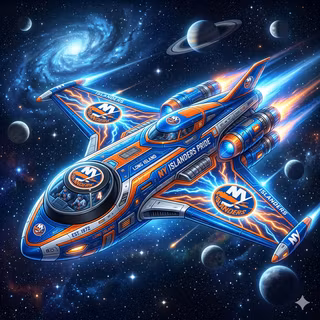 New York Islanders Spaceship