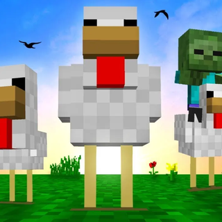 chicken jockey dead meme