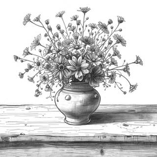 pot of flowers