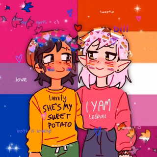 Luz and Amity from The Owl House 