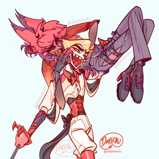 Lucifer x Alastor