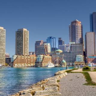 Boston harbor