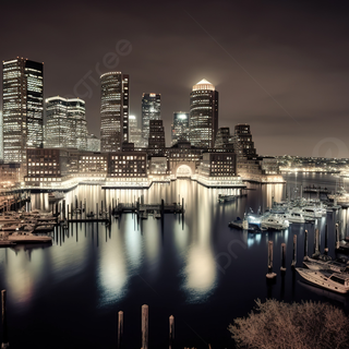 Boston harbor