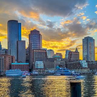 Boston harbor