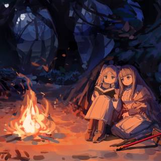 Fern and Frieren wallpaper From Frieren Beyond Journey's end