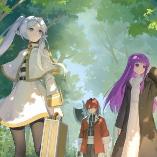 Fern and Frieren wallpaper From Frieren Beyond Journey's end