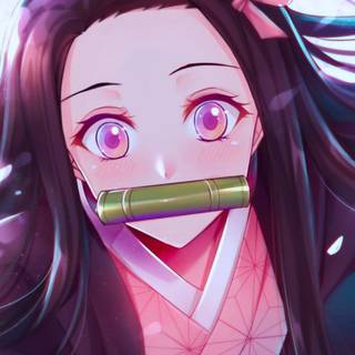 Nezuko 4K wallpaper   